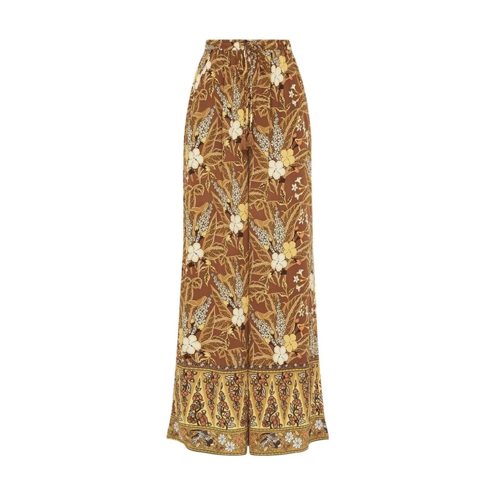 Spell Bianca Wide Leg Pants in Earth - Picture 13 of 16